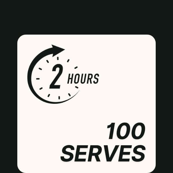 2 hour standard package icon