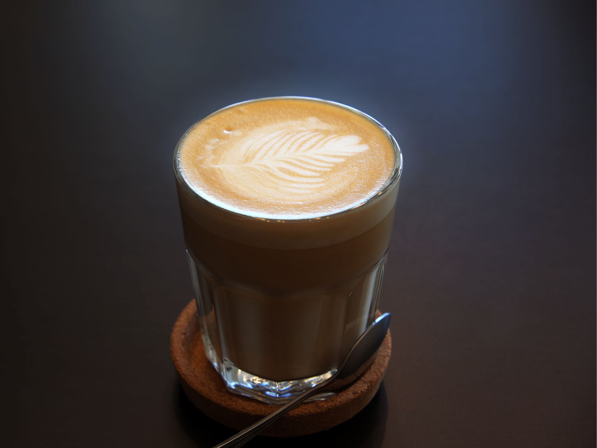 Latte coffee drink