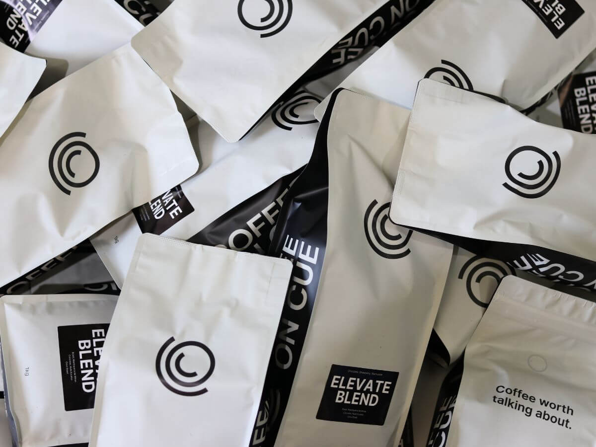 Elevate Blend coffee bags