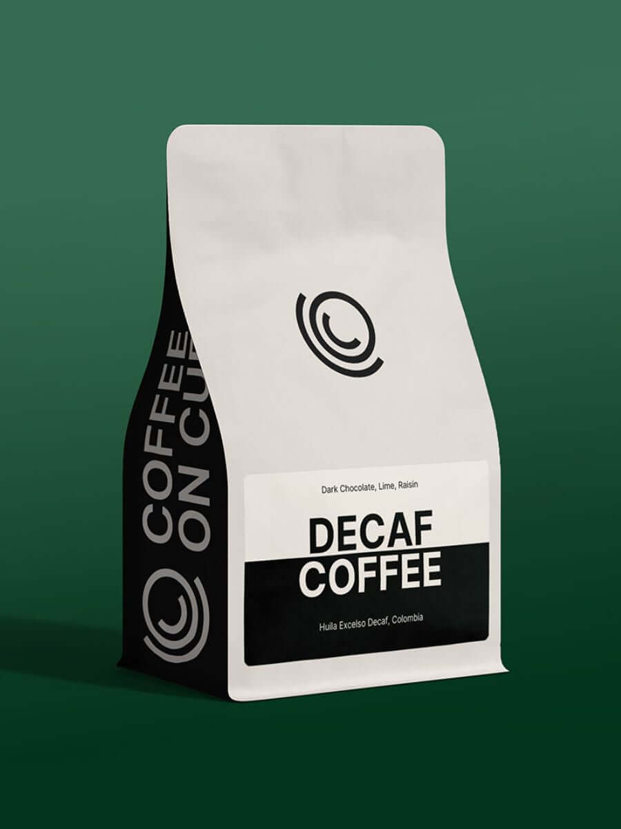 250g bag of decaf coffee