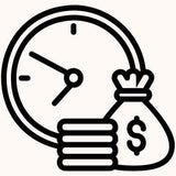 Efficiency savings icon