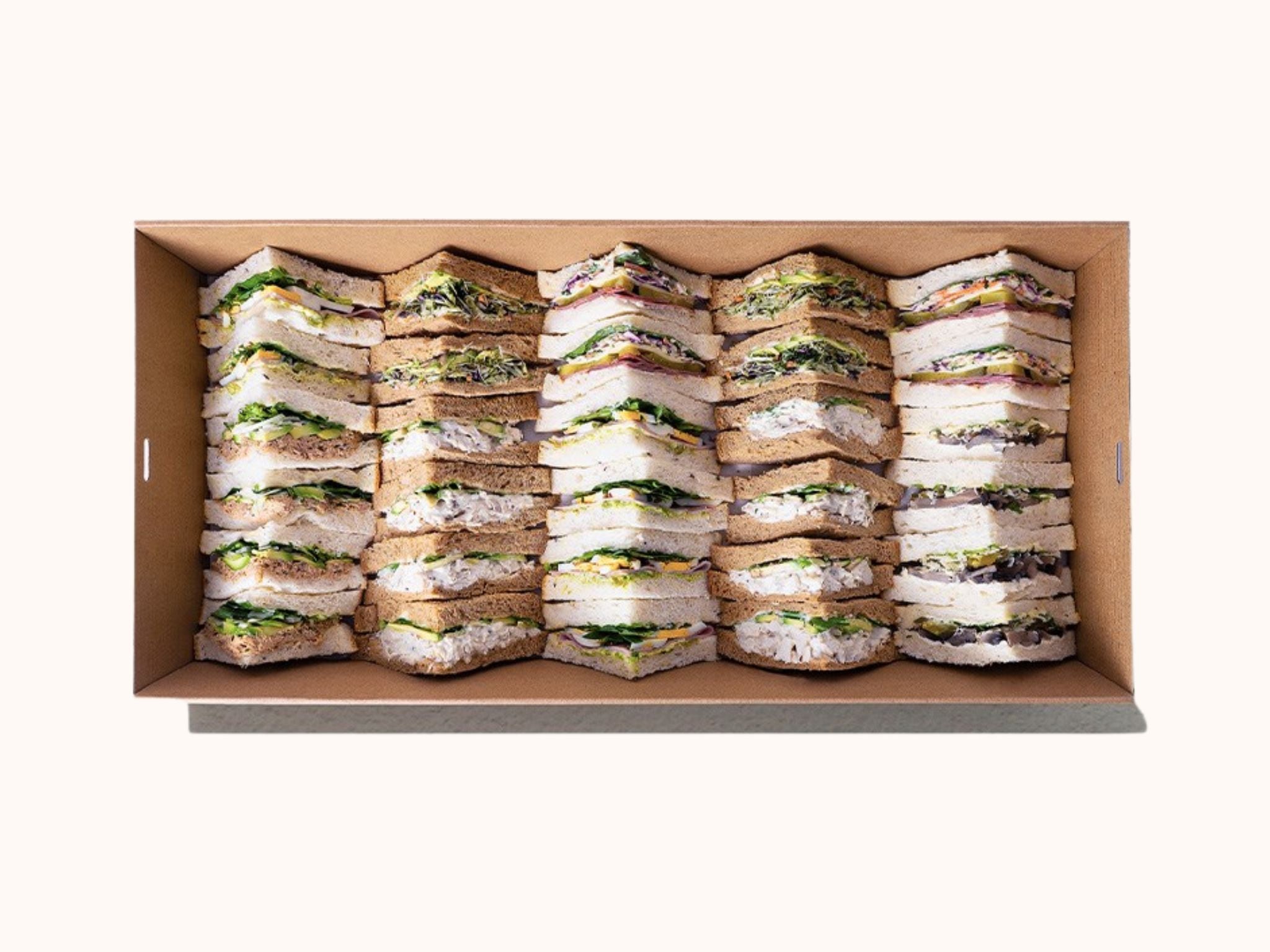 Mixed sandwich platter