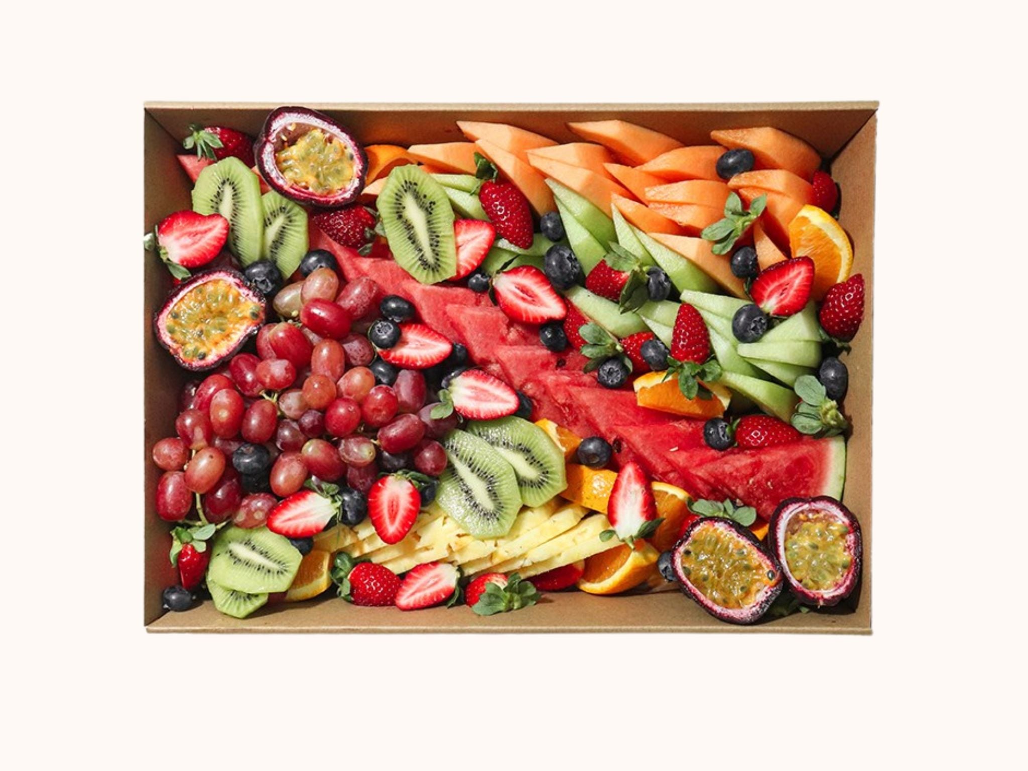 Seasonal fruit platter