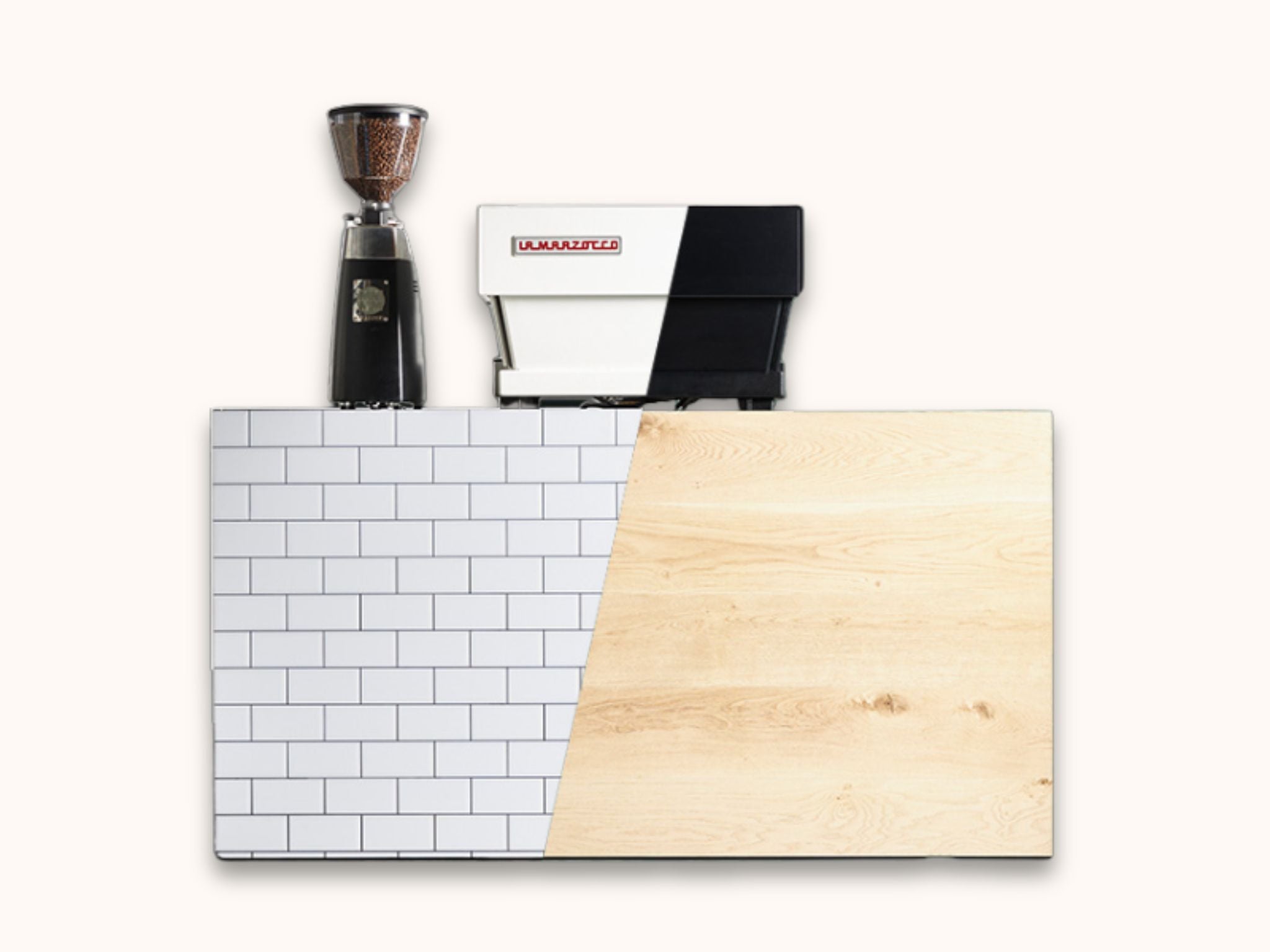 Subway tile timber themed kit