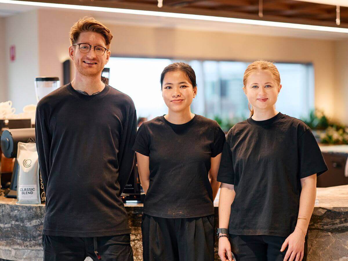 JLL barista team in Melbourne