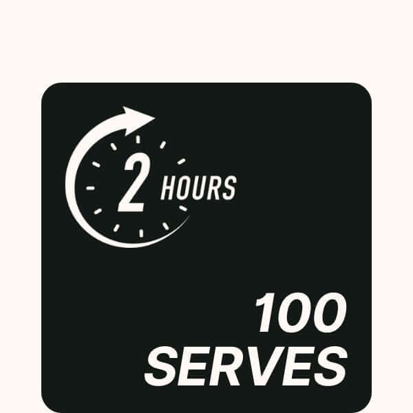 Two hour standard package icon