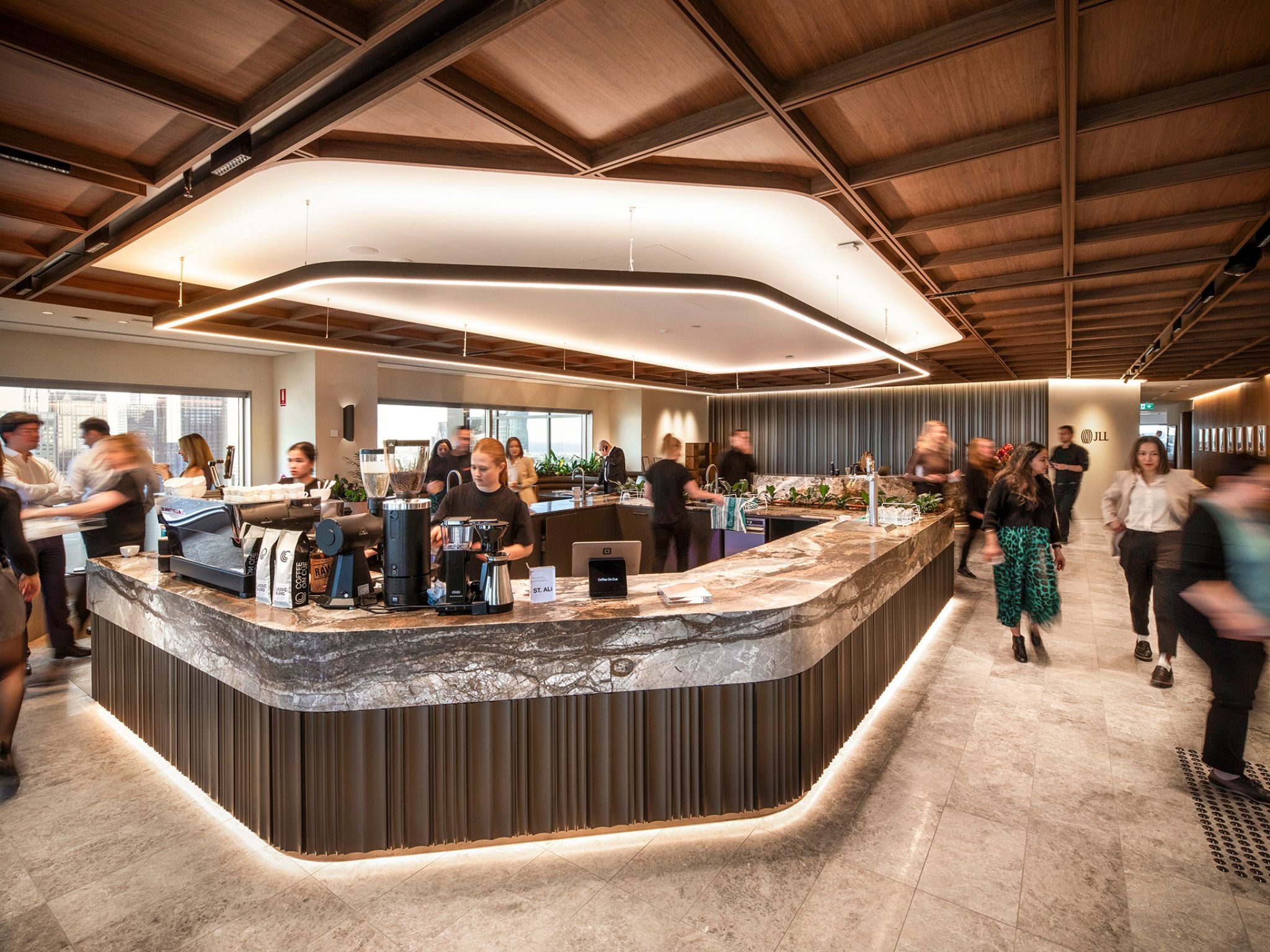 Workplace barista bar site in melbourne cbd